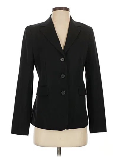 Pre-owned Jcrew Wool Blazer Jacket In Black