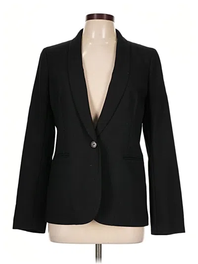 Pre-owned Jcrew Wool Blazer Jacket In Black