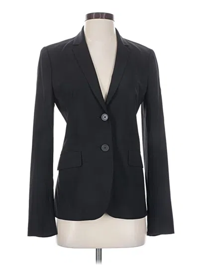 Pre-owned Jcrew Wool Blazer Jacket In Black