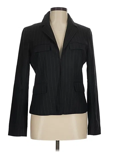 Pre-owned Jcrew Wool Blazer Jacket In Black