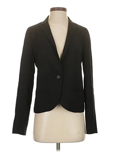 Pre-owned Jcrew Wool Blazer Jacket In Black