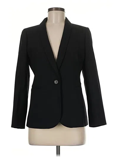 Pre-owned Jcrew Wool Blazer Jacket In Black