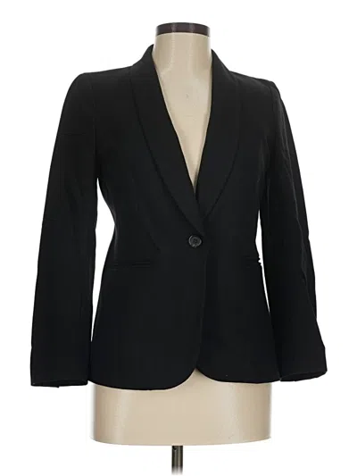 Pre-owned Jcrew Wool Blazer Jacket In Black