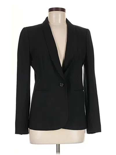 Pre-owned Jcrew Wool Blazer Jacket In Black