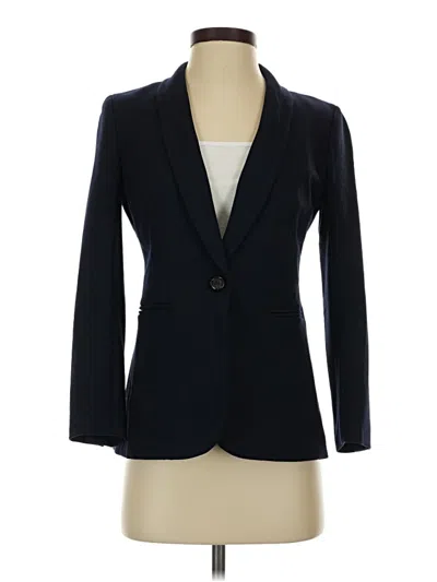 Pre-owned Jcrew Wool Blazer Jacket In Blue