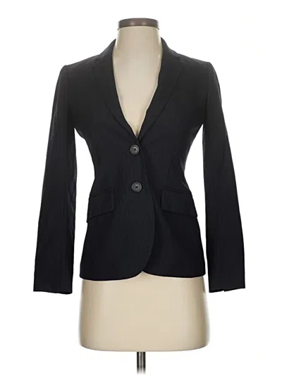 Pre-owned Jcrew Wool Blazer Jacket In Blue