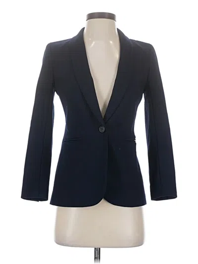 Pre-owned Jcrew Wool Blazer Jacket In Blue