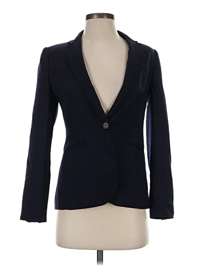 Pre-owned Jcrew Wool Blazer Jacket In Blue