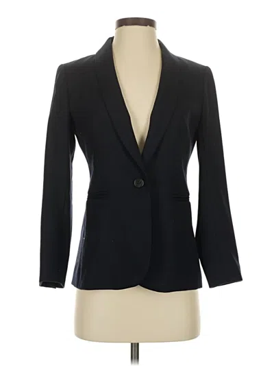 Pre-owned Jcrew Wool Blazer Jacket In Blue