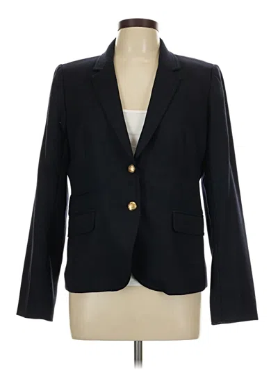 Pre-owned Jcrew Wool Blazer Jacket In Blue