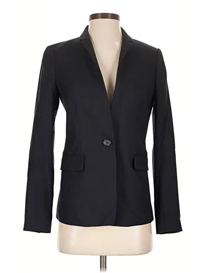 Pre-owned Jcrew Wool Blazer Jacket In Blue
