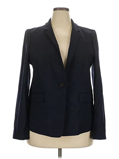Jcrew Wool Blazer Jacket In Blue