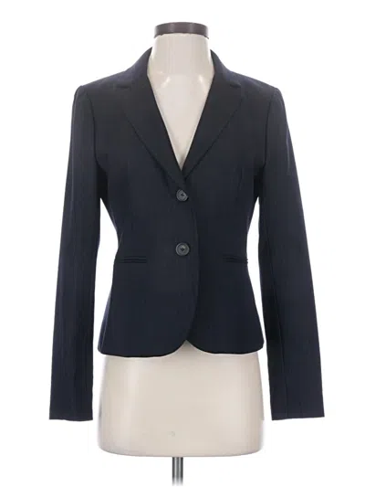 Pre-owned Jcrew Wool Blazer Jacket In Blue