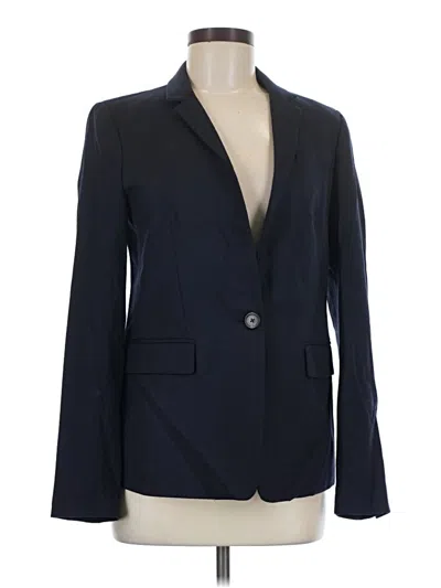 Pre-owned Jcrew Wool Blazer Jacket In Blue