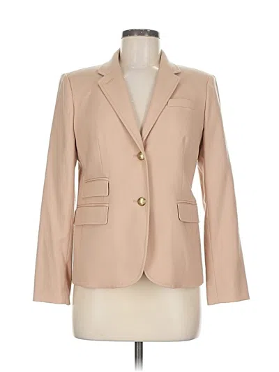 Pre-owned Jcrew Wool Blazer Jacket In Brown