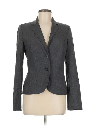 Pre-owned Jcrew Wool Blazer Jacket In Gray