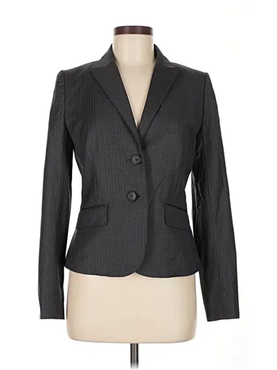 Pre-owned Jcrew Wool Blazer Jacket In Gray