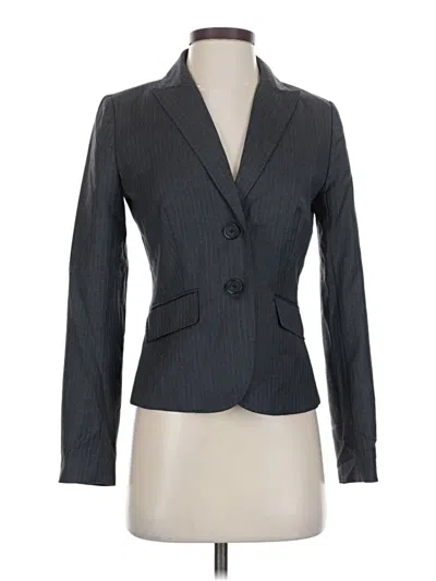 Pre-owned Jcrew Wool Blazer Jacket In Gray