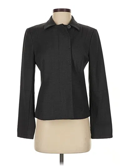 Pre-owned Jcrew Wool Blazer Jacket In Gray