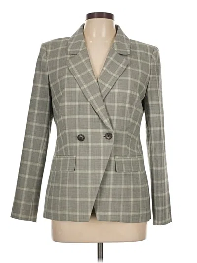 Pre-owned Jcrew Wool Blazer Jacket In Gray