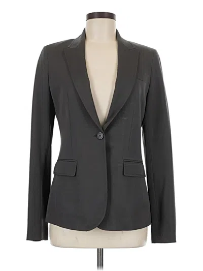 Pre-owned Jcrew Wool Blazer Jacket In Gray