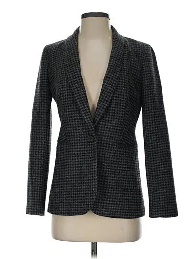 Pre-owned Jcrew Wool Blazer Jacket In Gray