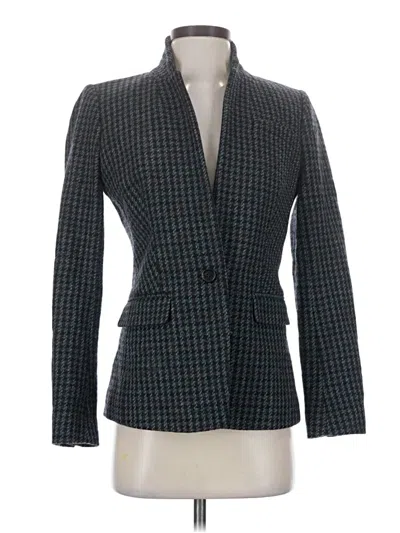 Pre-owned Jcrew Wool Blazer Jacket In Gray