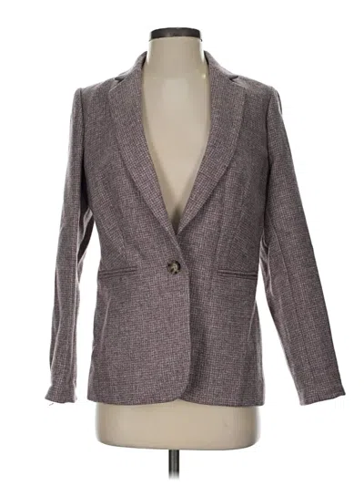 Pre-owned Jcrew Wool Blazer Jacket In Gray