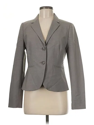 Pre-owned Jcrew Wool Blazer Jacket In Gray