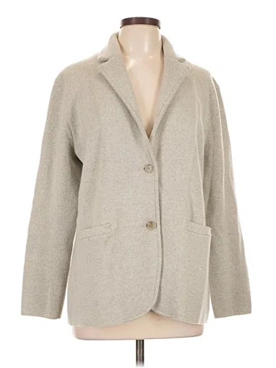 Pre-owned Jcrew Wool Blazer Jacket In Gray