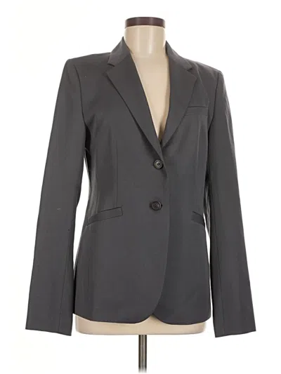 Pre-owned Jcrew Wool Blazer Jacket In Gray