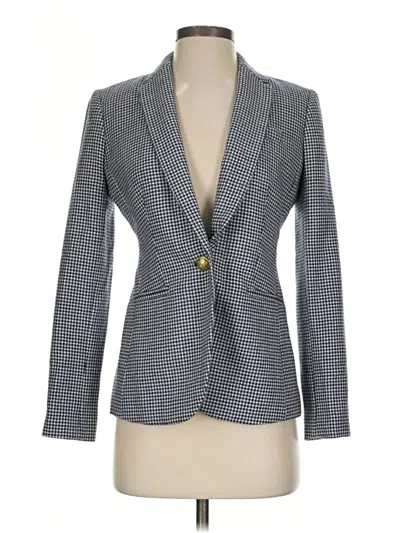 Pre-owned Jcrew Wool Blazer Jacket In Gray