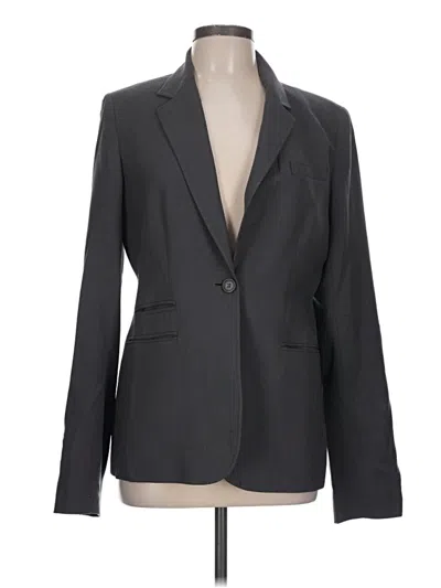 Pre-owned Jcrew Wool Blazer Jacket In Gray