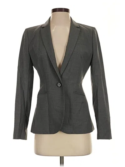 Pre-owned Jcrew Wool Blazer Jacket In Gray