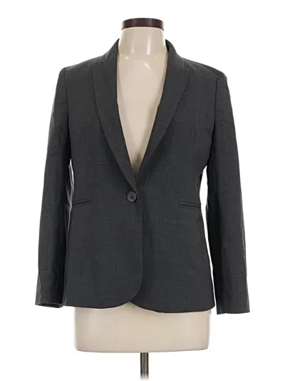 Pre-owned Jcrew Wool Blazer Jacket In Gray