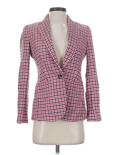 Pre-owned Jcrew Wool Blazer Jacket In Pink