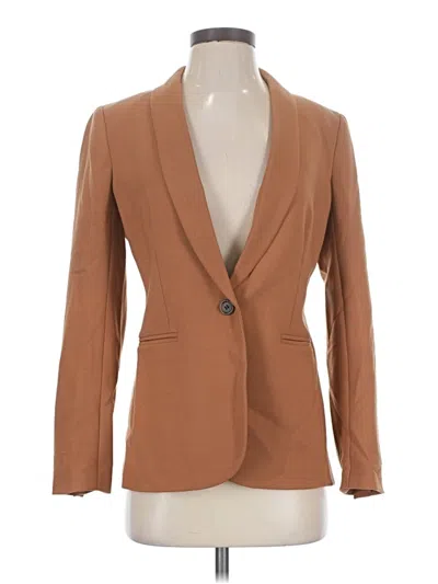 Pre-owned Jcrew Wool Blazer Jacket In Tan