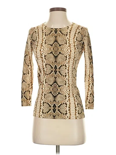 Pre-owned Jcrew Wool Cardigan Sweater In Tan
