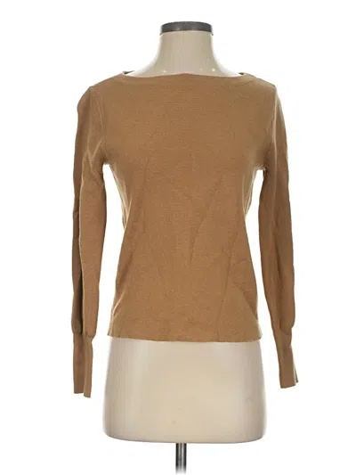 Pre-owned Jcrew Wool Cardigan Sweater In Tan