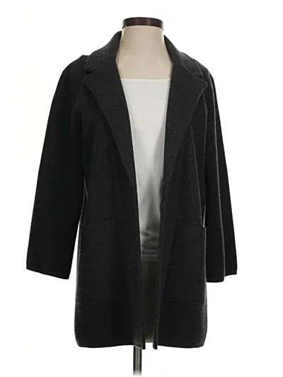 Pre-owned Jcrew Wool Coat In Gray