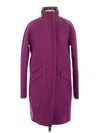 Jcrew Wool Coat In Purple