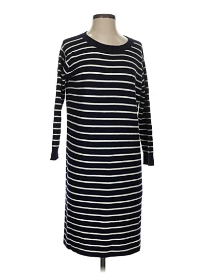 Pre-owned Jcrew Wool Dress In Black