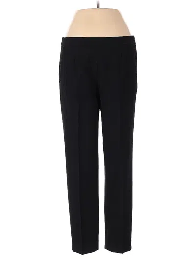 Pre-owned Jcrew Wool Pants In Black