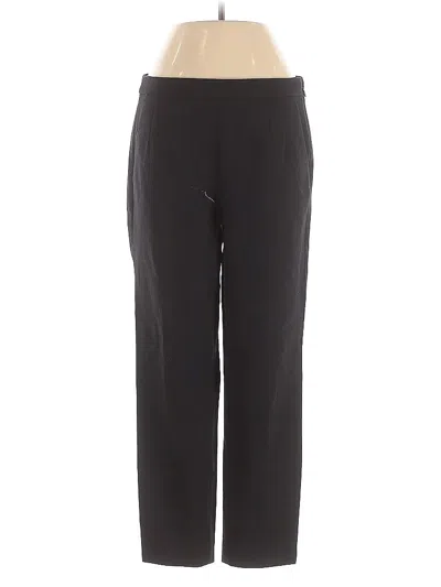 Pre-owned Jcrew Wool Pants In Black