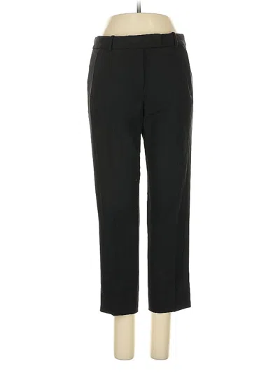 Pre-owned Jcrew Wool Pants In Black