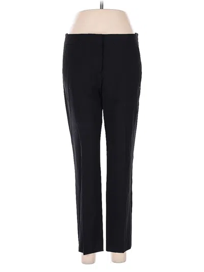 Pre-owned Jcrew Wool Pants In Black
