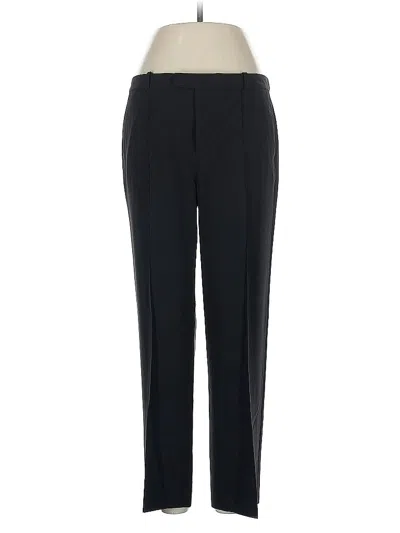 Pre-owned Jcrew Wool Pants In Black