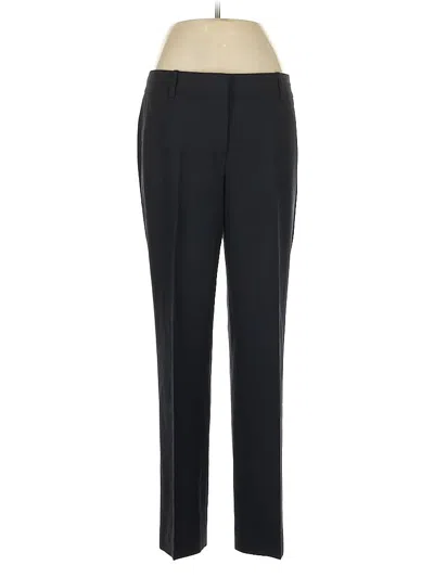 Pre-owned Jcrew Wool Pants In Black