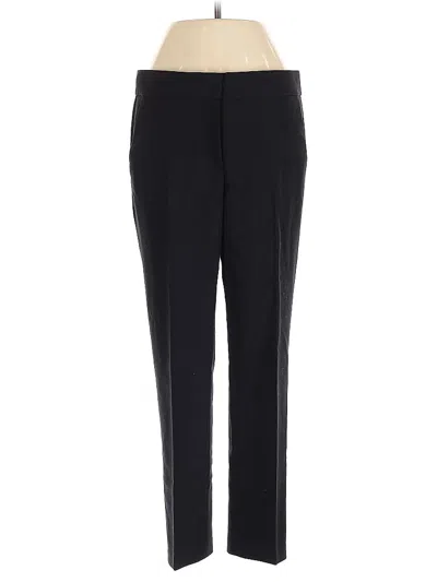 Pre-owned Jcrew Wool Pants In Black