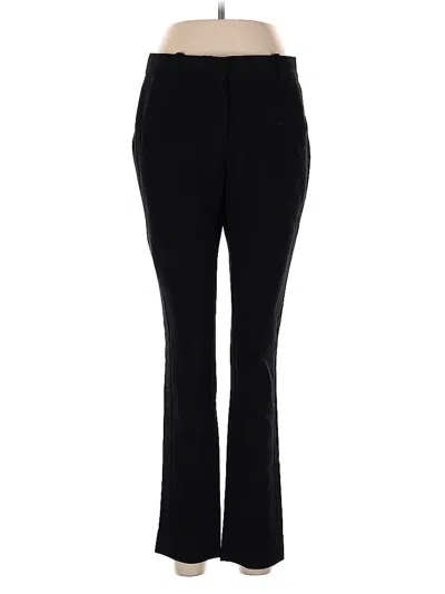 Pre-owned Jcrew Wool Pants In Black